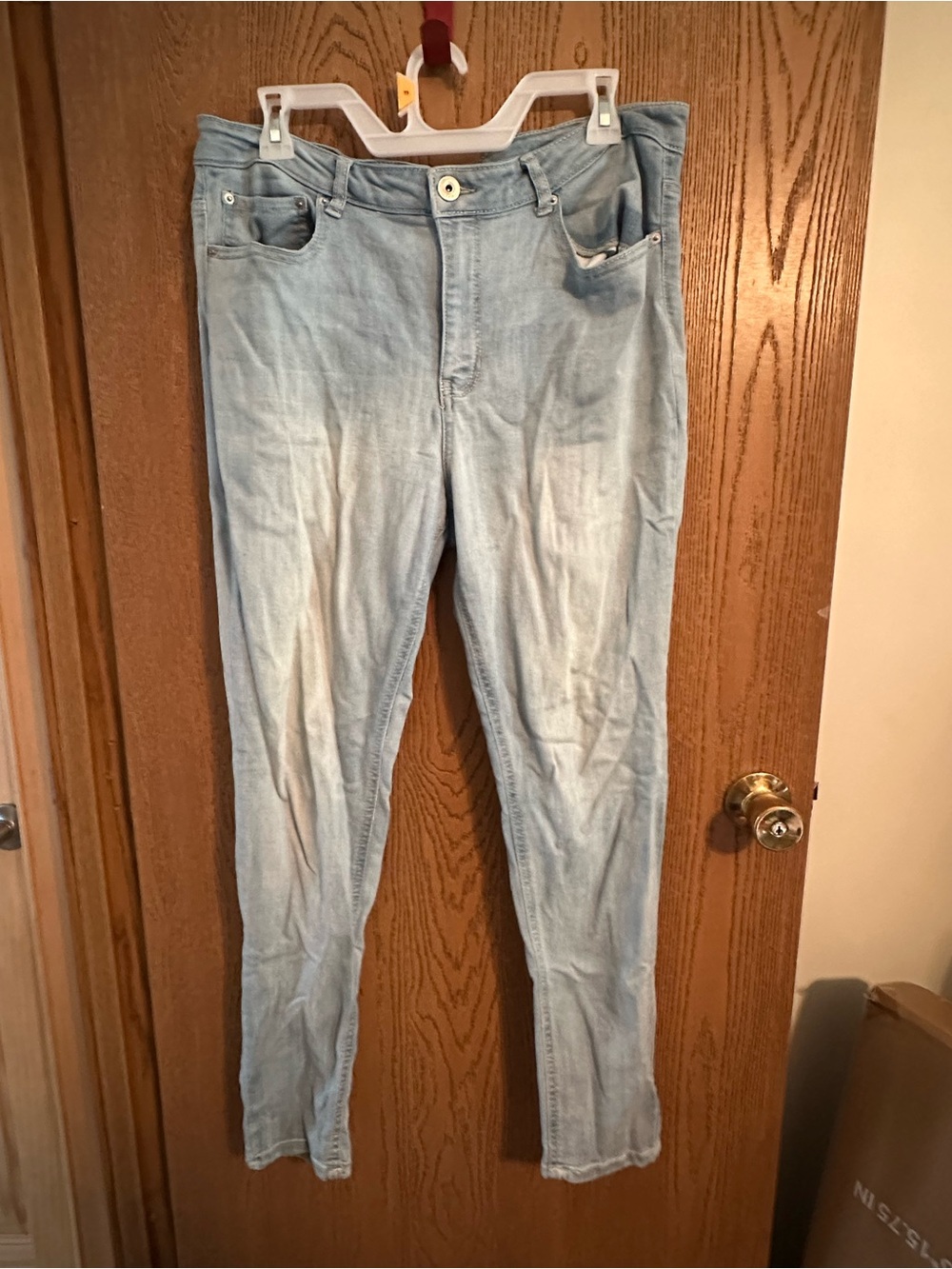 Rue21 Light Wash High-Rise Jegging Skinny Jeans